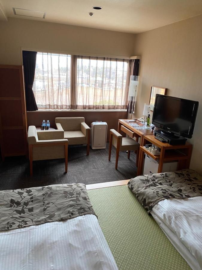 Hotel Park Side Tokio Exterior foto